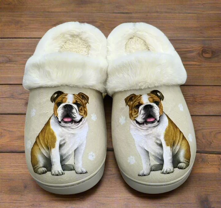 Bulldog Snuggs Slippers - Premium Slippers from E&S Pets - Just $24.95! Shop now at Pat's Monograms