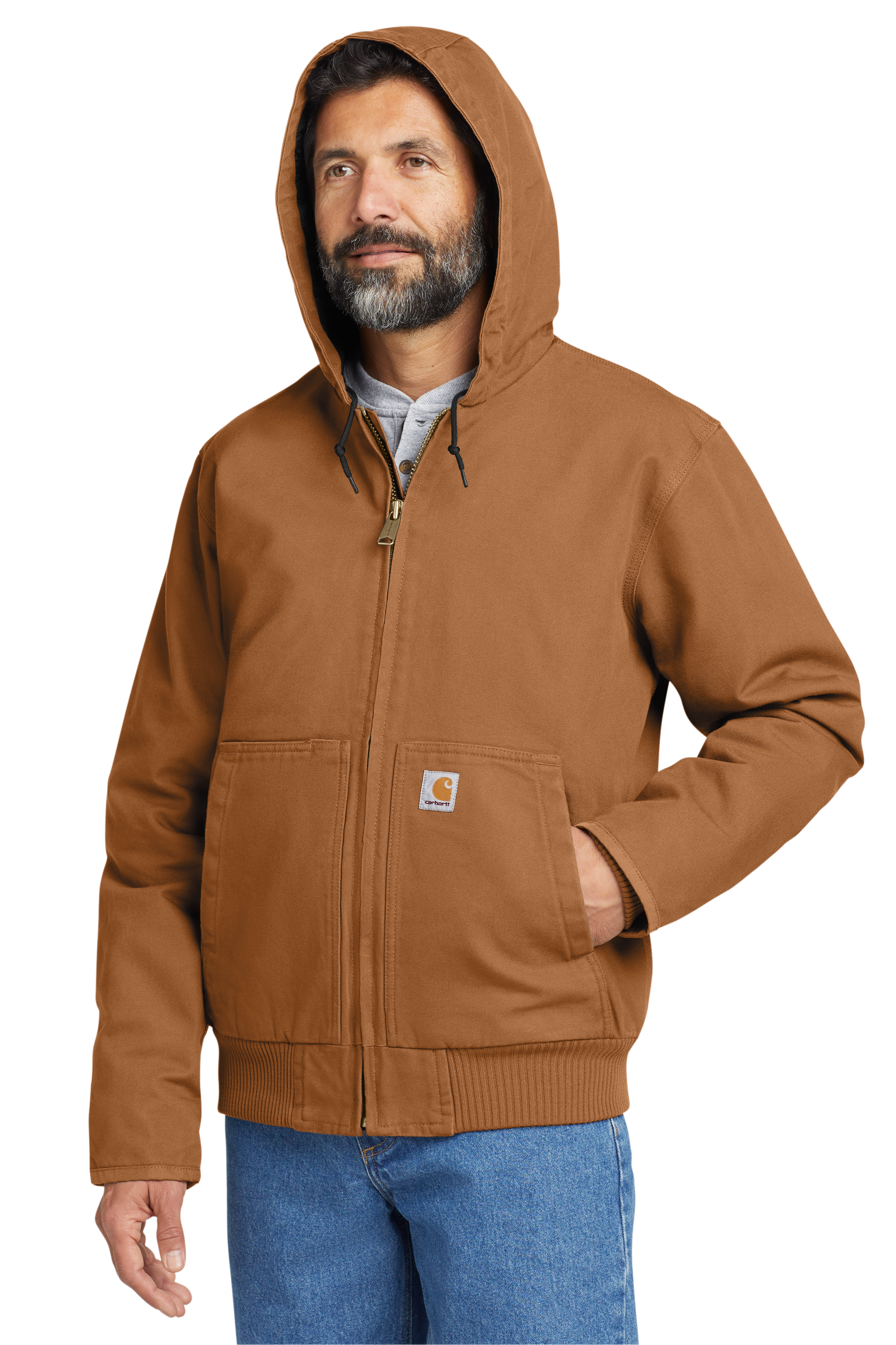 Carhartt® Washed Duck Active Jac - CT104050 - Premium Outerwear from Carhartt - Just $134.95! Shop now at Pat's Monograms
