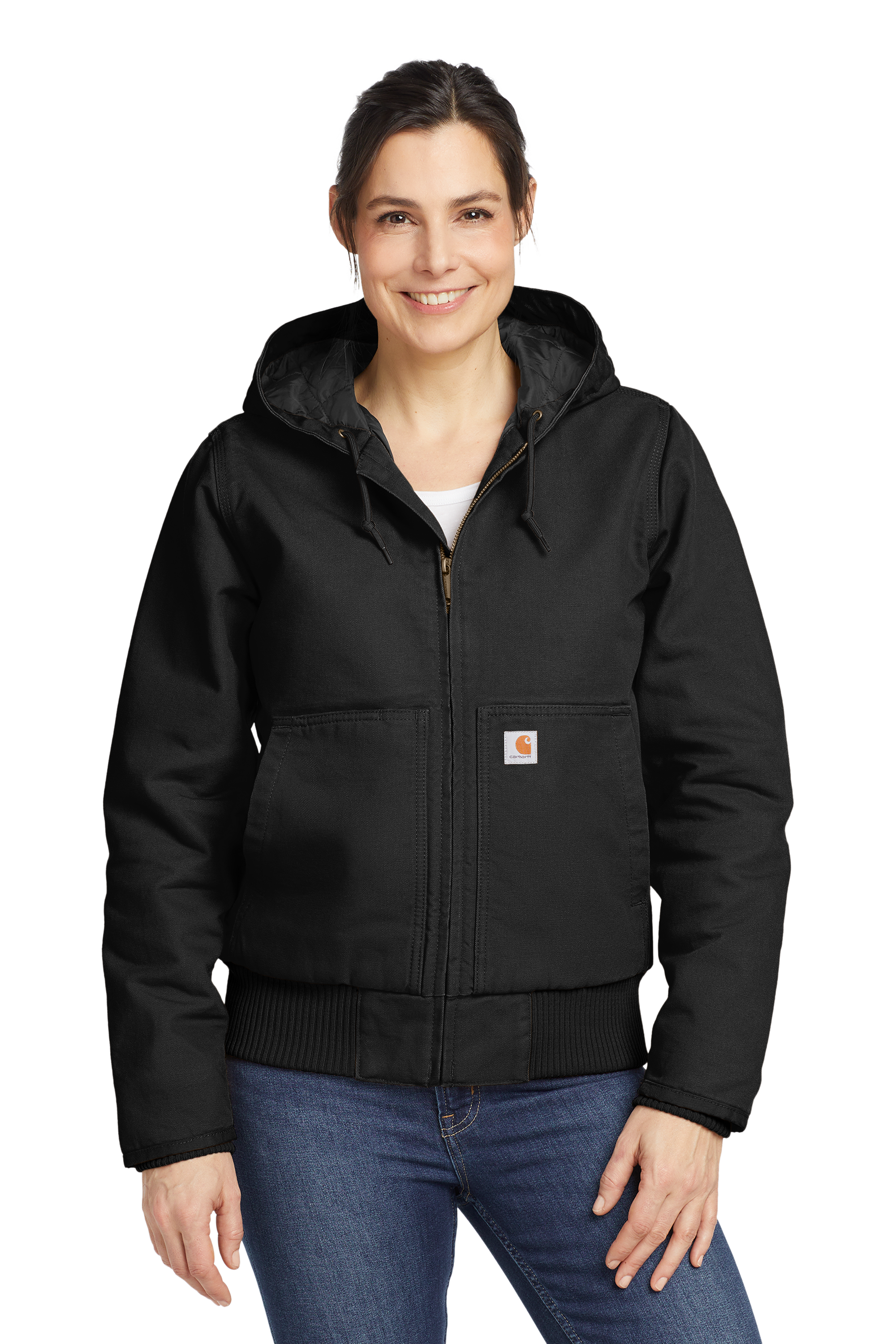 Carhartt® Women’s Washed Duck Active Jac - CT104053 - Premium Outerwear from Carhartt - Just $138.95! Shop now at Pat's Monograms