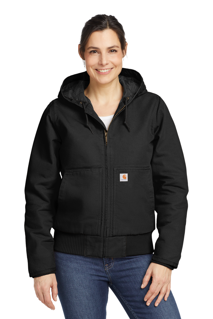 Carhartt® Women’s Washed Duck Active Jac - CT104053 - Premium Outerwear from Carhartt - Just $160! Shop now at Pat's Monograms