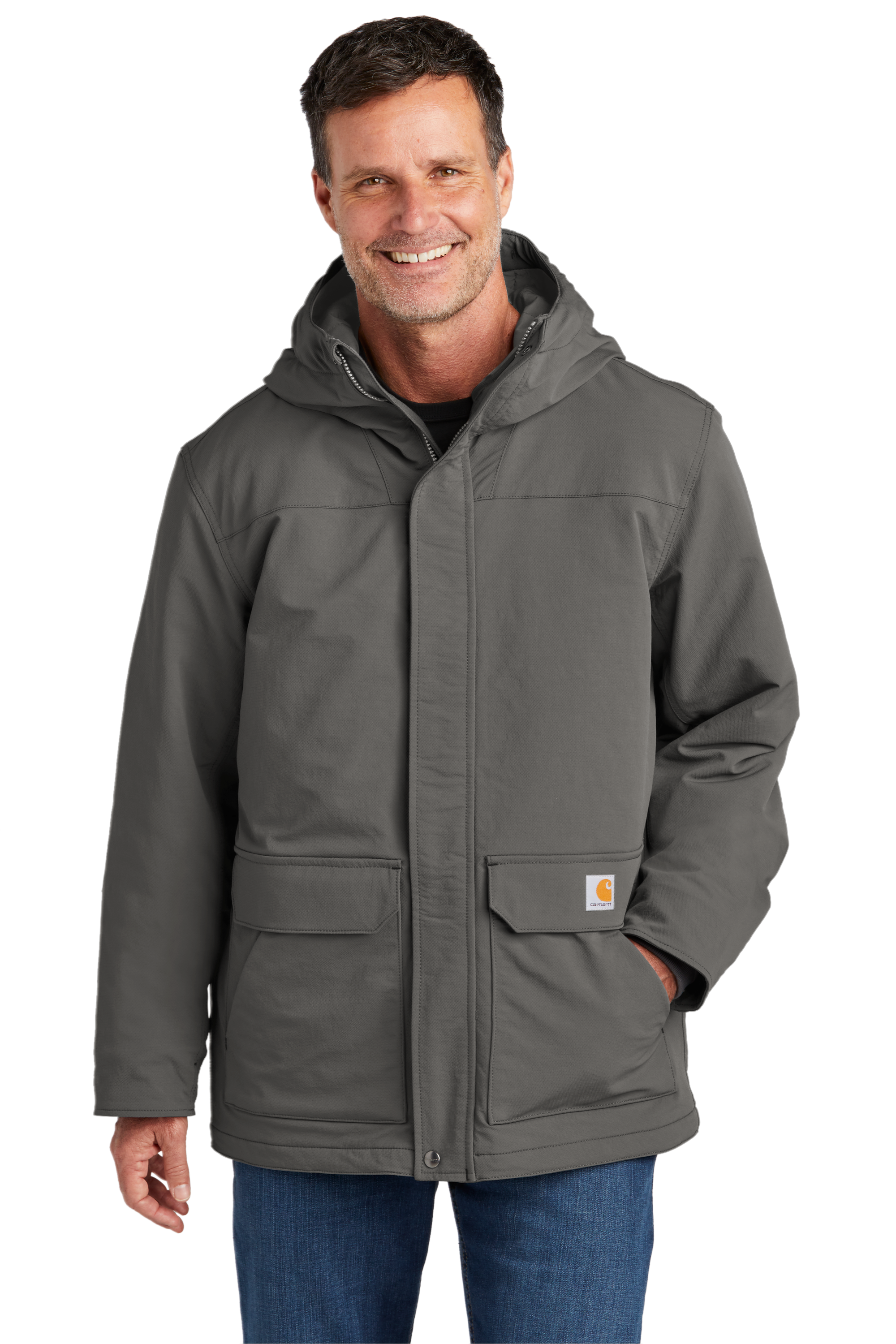 Carhartt® Super Dux™ Insulated Hooded Coat - CT105533 - Premium Outerwear from Carhartt - Just $179.95! Shop now at Pat's Monograms