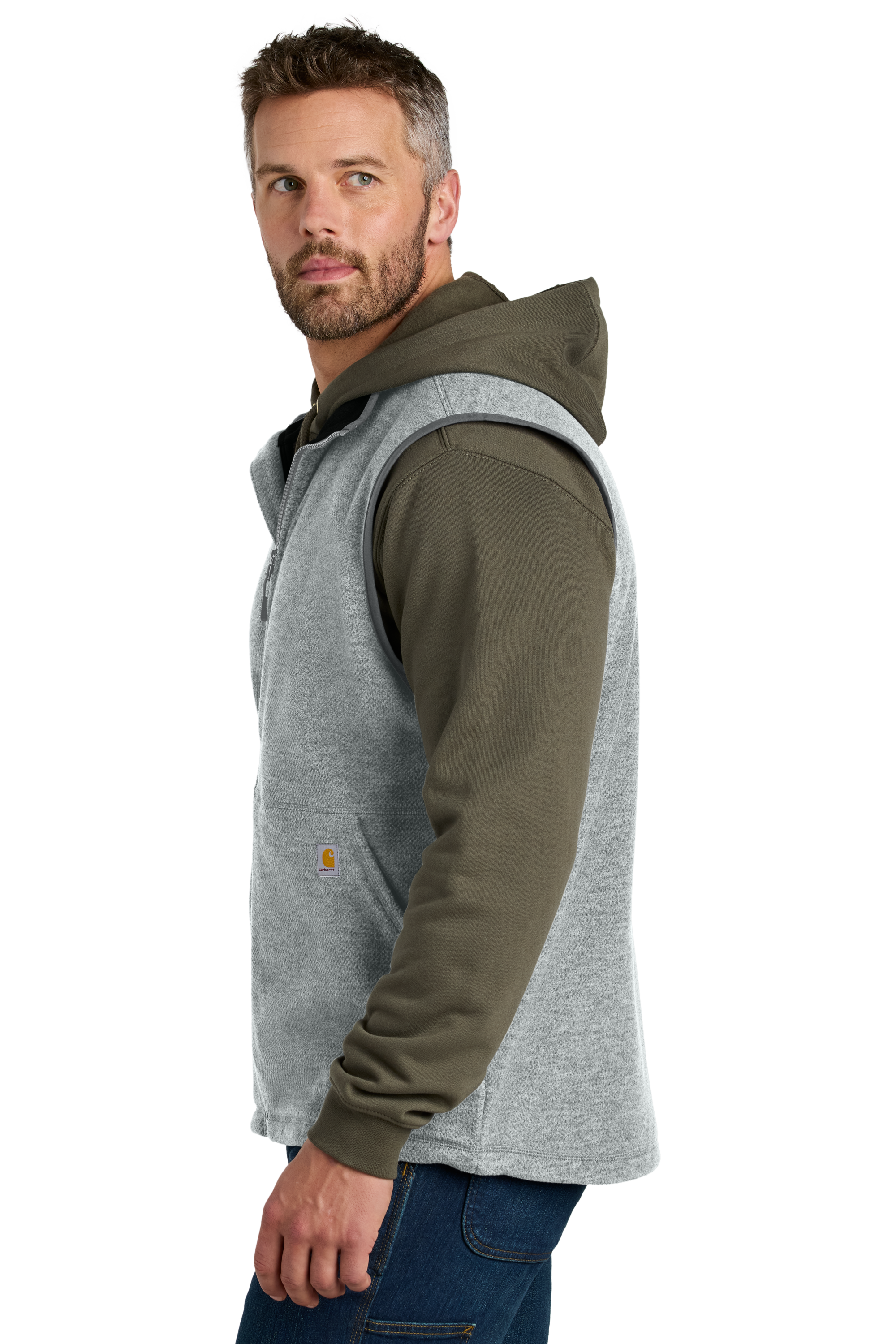 Carhartt® Textured Fleece Vest - CT103418 - Premium Outerwear from Carhartt - Just $79.95! Shop now at Pat's Monograms