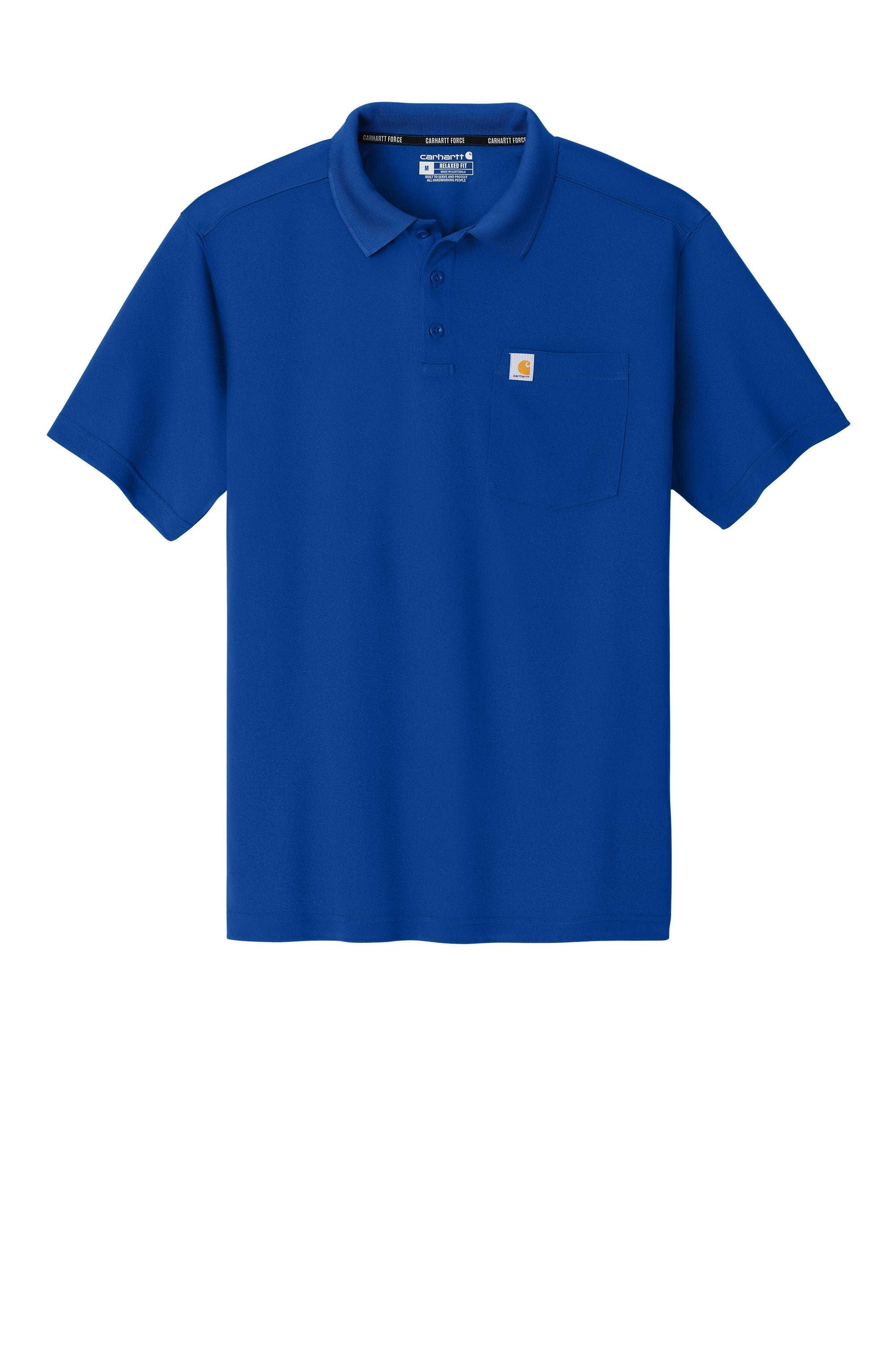 Carhartt Force® Snag-Resistant Pocket Polo - CT106880 - Premium Workwear from Carhartt - Just $45.95! Shop now at Pat's Monograms