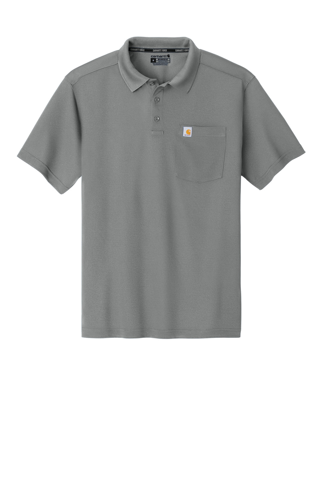 Carhartt Force® Snag-Resistant Pocket Polo - CT106880 - Premium Workwear from Carhartt - Just $45.95! Shop now at Pat's Monograms