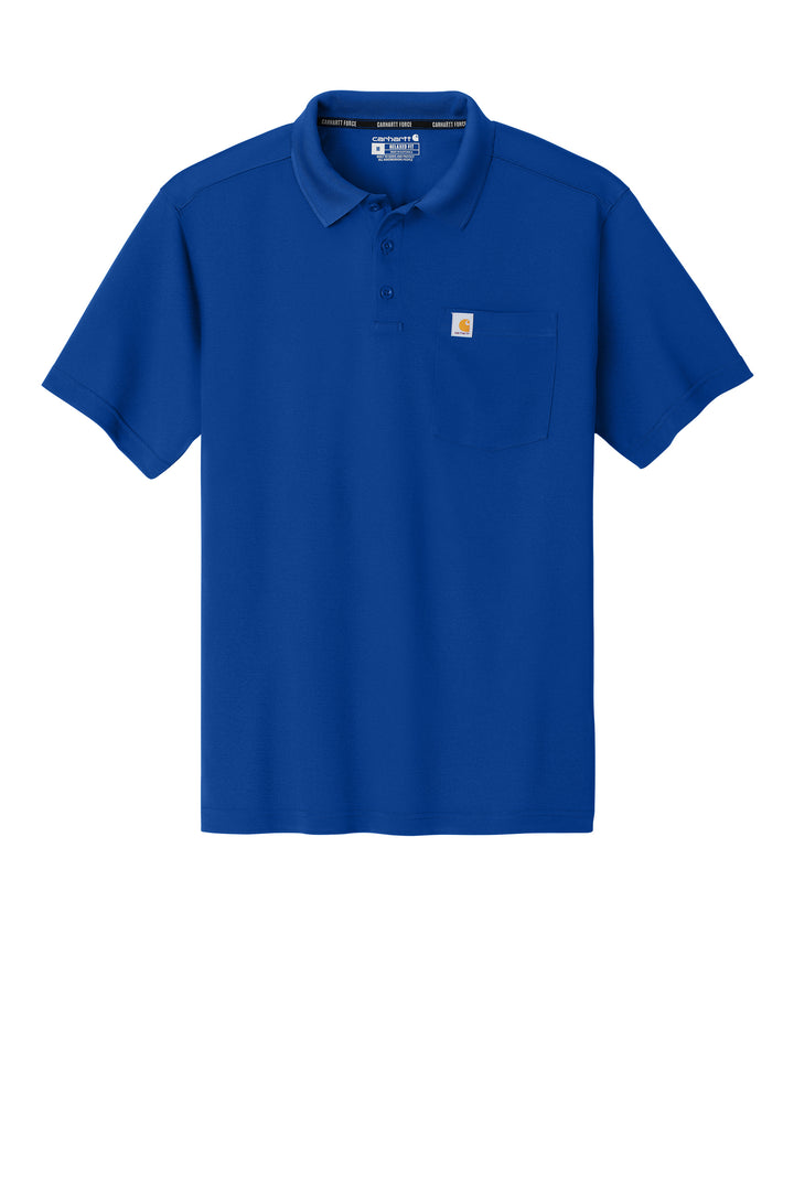 Carhartt Force® Snag-Resistant Pocket Polo - CT106880 - Premium Workwear from Carhartt - Just $45.95! Shop now at Pat's Monograms