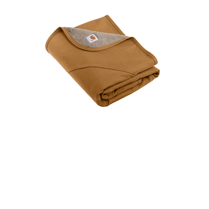 Carhartt® Firm Duck Sherpa-Lined Blanket - CTP0000502 - Premium blanket from Carhartt - Just $124.95! Shop now at Pat's Monograms