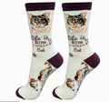 Calico Cat - Life is Better Socks - Premium Socks from Sock Daddy - Just $10.95! Shop now at Pat's Monograms