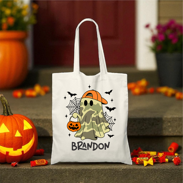 Personalized Trick or Treat Bags - Preorder - Premium Holiday Accessories from Pat's Monograms - Just $10! Shop now at Pat's Monograms