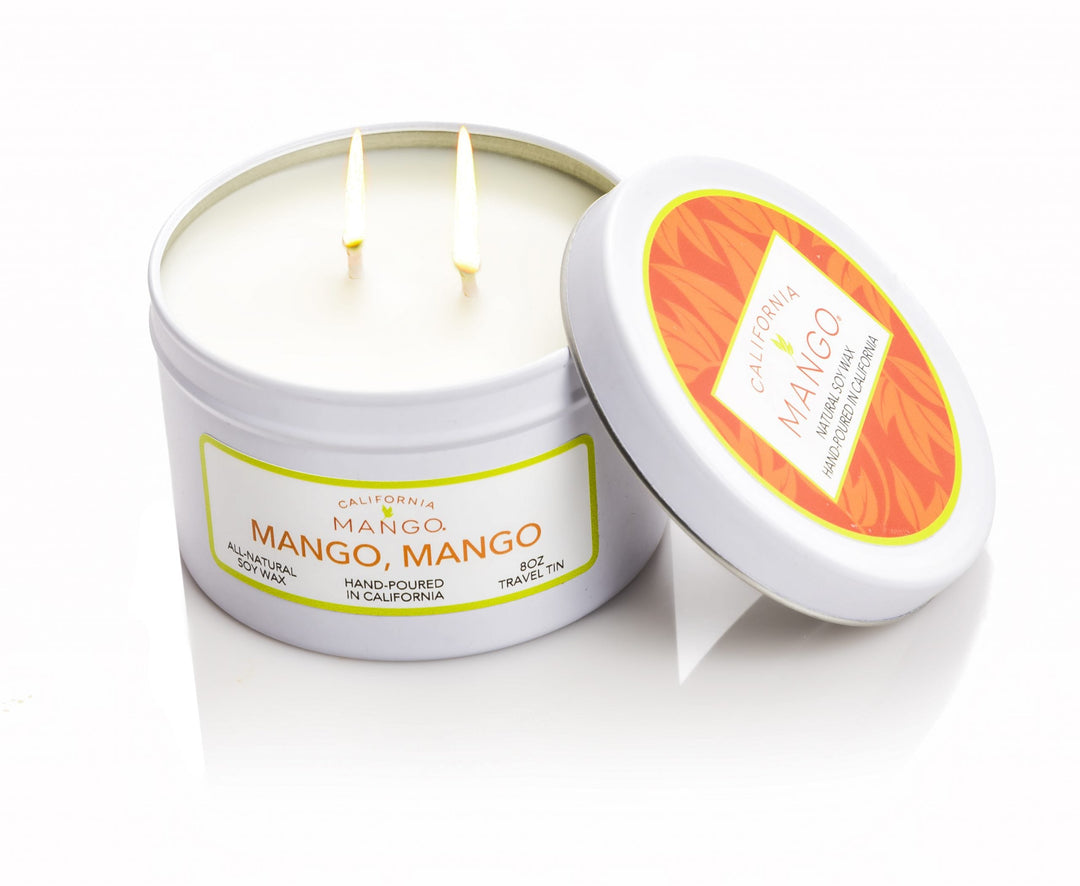 Mango Mango Soy Candle - Premium candles from California Mango - Just $20.0! Shop now at Pat's Monograms