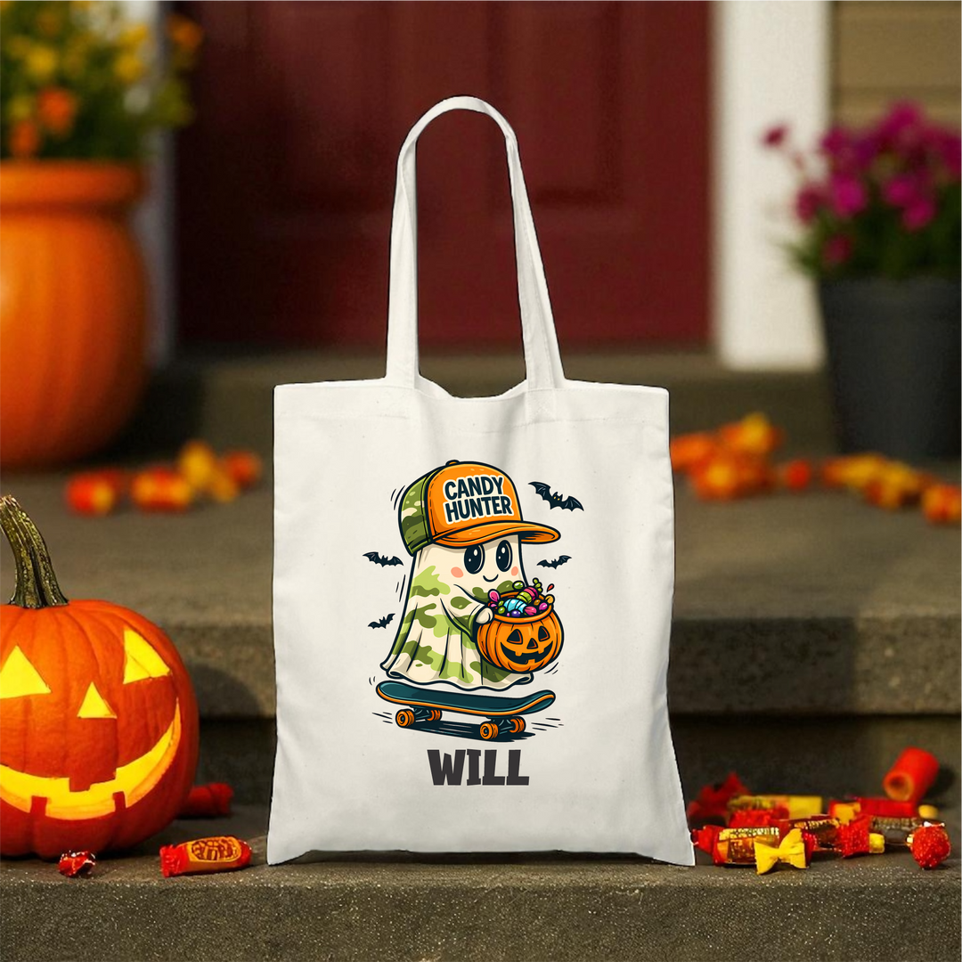 Personalized Trick or Treat Bags - Preorder - Premium Holiday Accessories from Pat's Monograms - Just $10! Shop now at Pat's Monograms