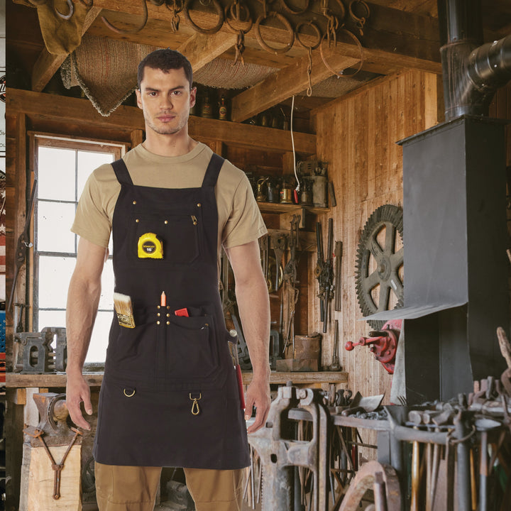 Canvas Full Work Apron - Premium Workwear from Rothco - Just $47.95! Shop now at Pat's Monograms