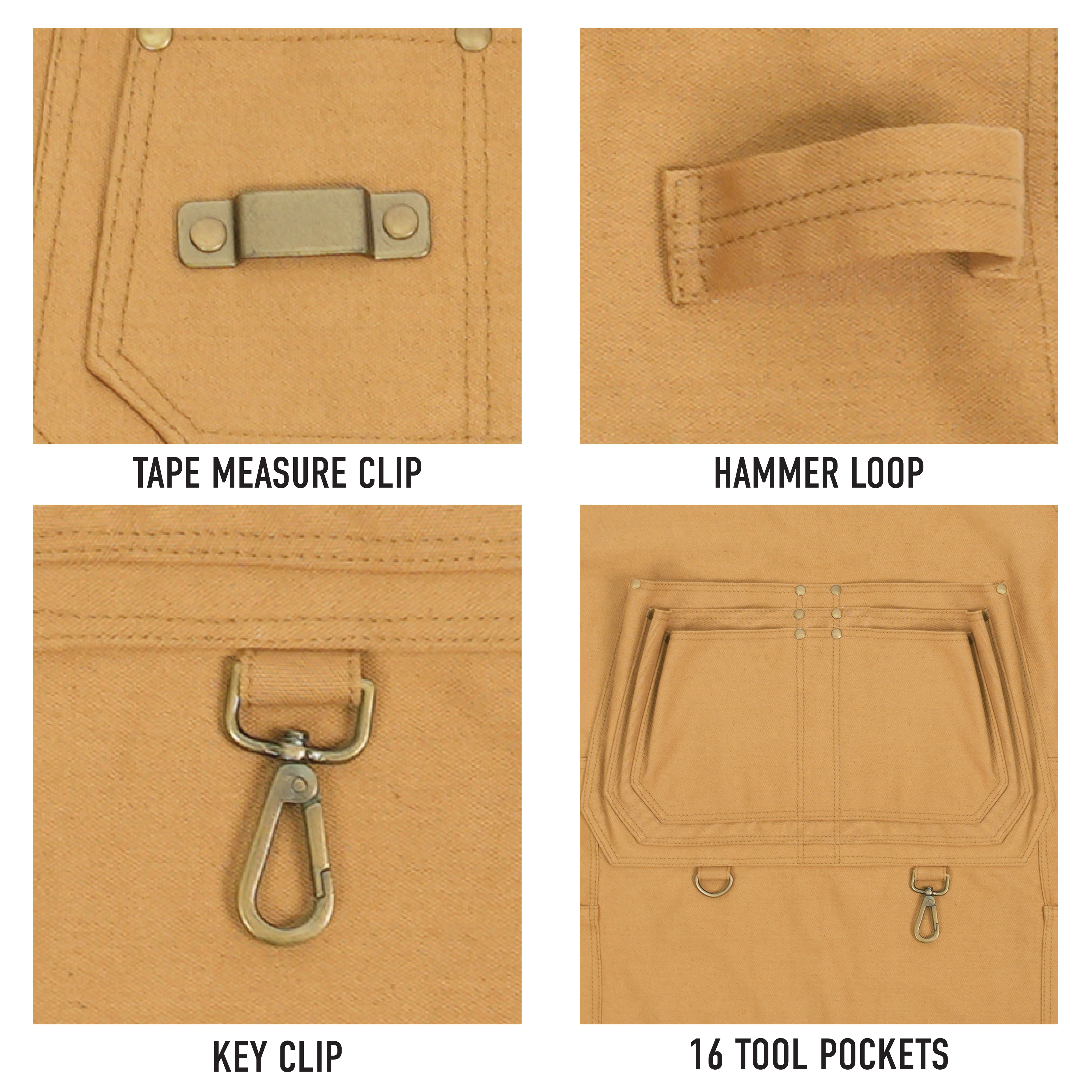 Canvas Full Work Apron - Premium Workwear from Rothco - Just $39.95! Shop now at Pat's Monograms