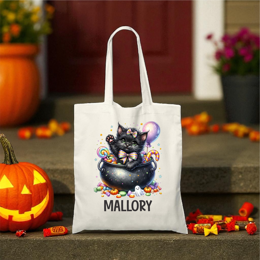 Personalized Trick or Treat Bags - Preorder - Premium Holiday Accessories from Pat's Monograms - Just $10! Shop now at Pat's Monograms