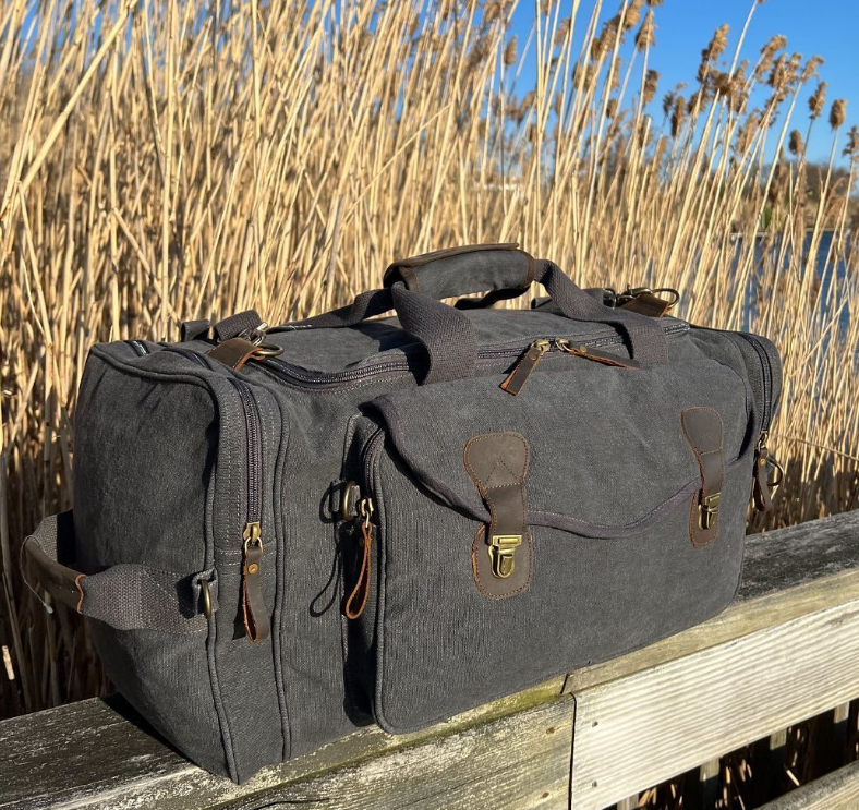 Canvas Long Weekend Bag - Premium Bags and Totes from Rothco - Just $89.95! Shop now at Pat's Monograms