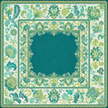 Jade & Jasper — Jacobean Damask Mahjong Mat - PREORDER - Premium Mahjong from Told in Tiles - Just $80! Shop now at Pat's Monograms
