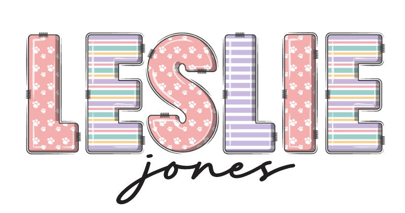 Back to School - UV Name Stickers - Premium Back to School from Pat's Monograms - Just $15! Shop now at Pat's Monograms