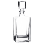 Rectangle Glass Decanter - 810ml add Laser Engraving - Premium barware from JDS - Just $34.95! Shop now at Pat's Monograms