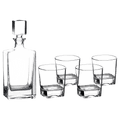 Rectangle Glass Decanter Set with 4 Glasses - 810ml add Laser Engraving - Premium barware from JDS - Just $49.95! Shop now at Pat's Monograms