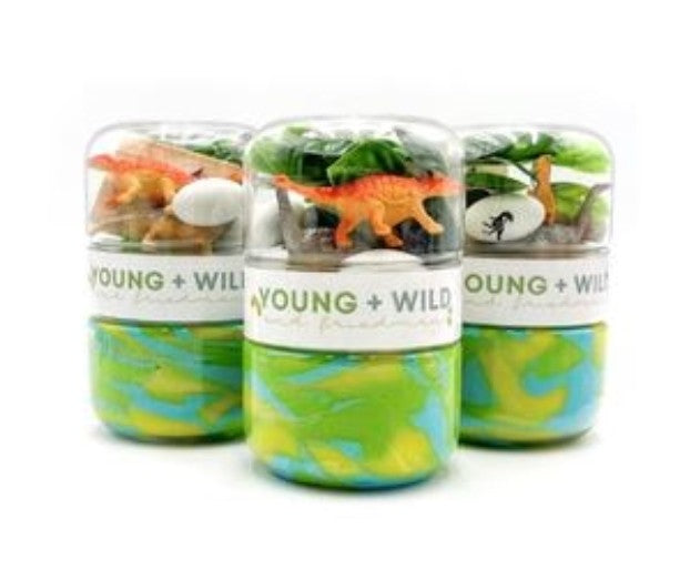 Grab N Go Dough Jar - Dinosaur - Premium Play Sets from Young Wild & Friedman - Just $14.95! Shop now at Pat's Monograms