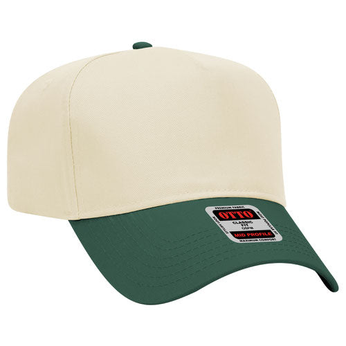 Otto 5 Panel 31- - Mid Profle Vintage Cotton/Twill Baseball Cap - Premium Hat from Otto Caps - Just $7.50! Shop now at Pat's Monograms