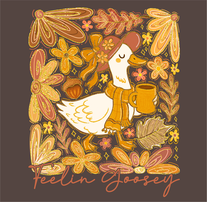 Feelin' Goosie Fall Shirt - Premium Shirts and Tanks from Pat's Monograms - Just $18.95! Shop now at Pat's Monograms