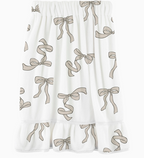 Spa Wrap - Flax Bows - Premium Bath Wrap from Bella Sleep + Spa - Just $45.95! Shop now at Pat's Monograms