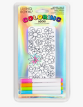 Flower Party Coloring Socks - Premium Socks from Living Royal - Just $8.95! Shop now at Pat's Monograms