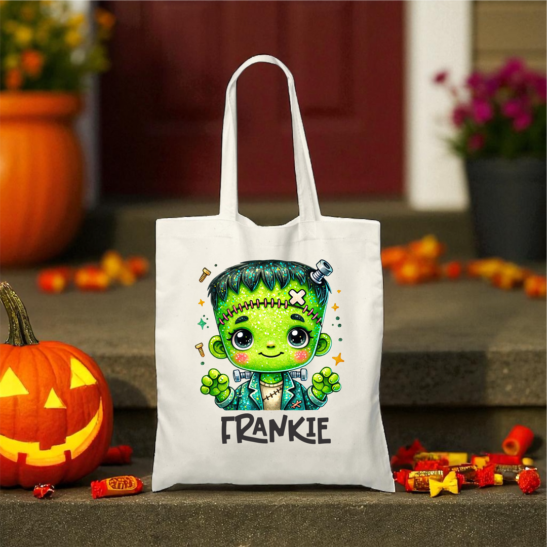Personalized Trick or Treat Bags - Preorder - Premium Holiday Accessories from Pat's Monograms - Just $10! Shop now at Pat's Monograms