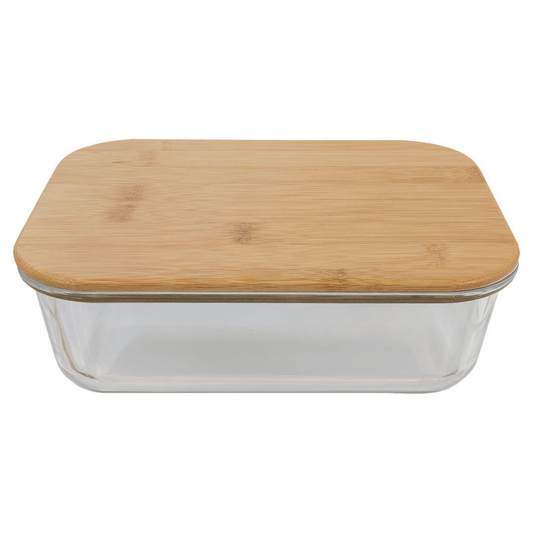 Laser Engravable 50oz. Rectangle Glass Food Container - Premium Laser Engraved from JDS - Just $12.95! Shop now at Pat's Monograms