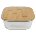 Laser Engravable 37oz. Square Glass Food Container - Premium Laser Engraved from JDS - Just $12.95! Shop now at Pat's Monograms
