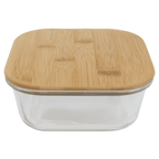 Laser Engravable 37oz. Square Glass Food Container - Premium Laser Engraved from JDS - Just $12.95! Shop now at Pat's Monograms