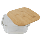 Laser Engravable 37oz. Square Glass Food Container - Premium Laser Engraved from JDS - Just $12.95! Shop now at Pat's Monograms