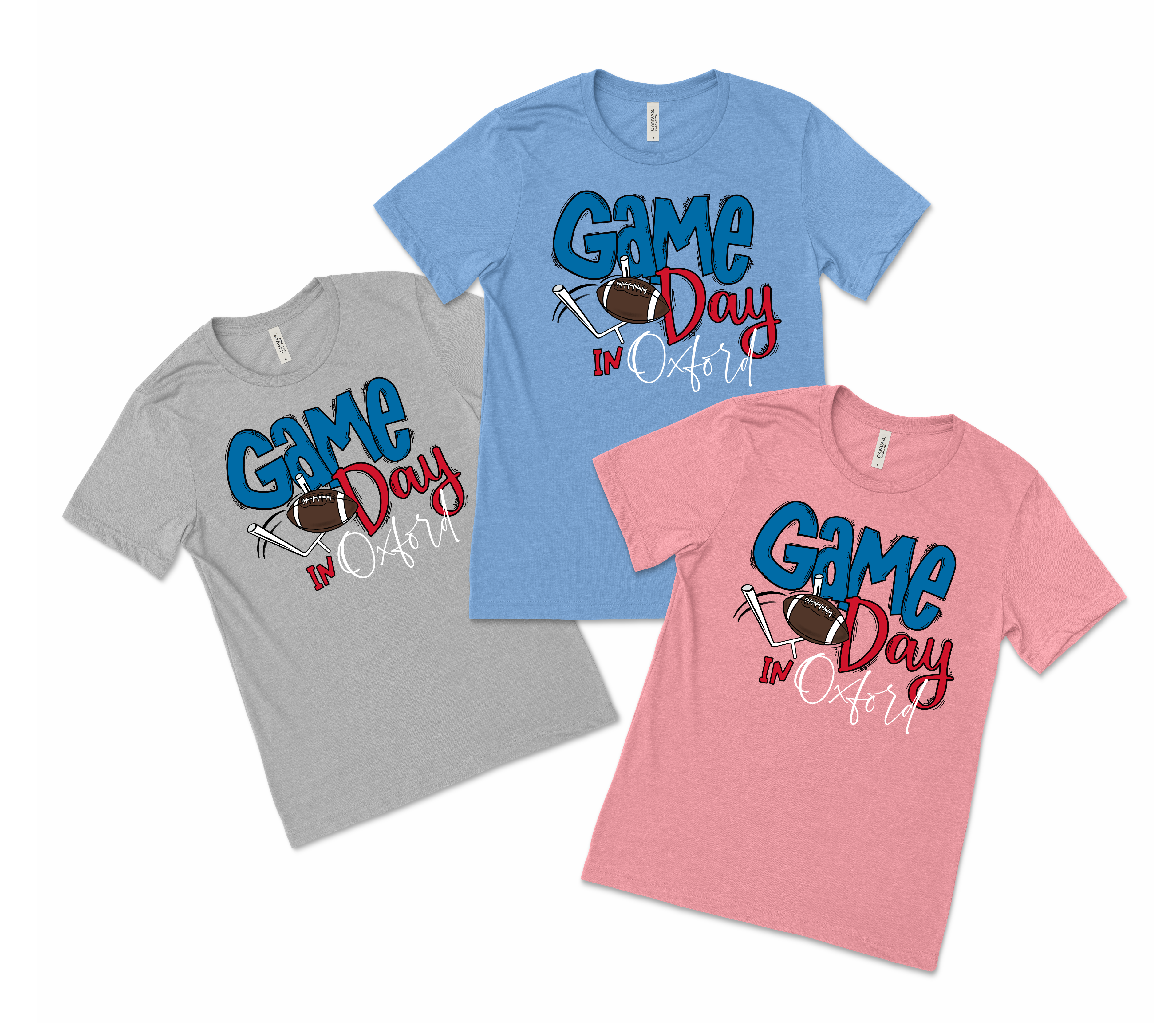 Game Day Tee - Ole Miss - Premium T-Shirts from Pat's Monograms - Just $20! Shop now at Pat's Monograms