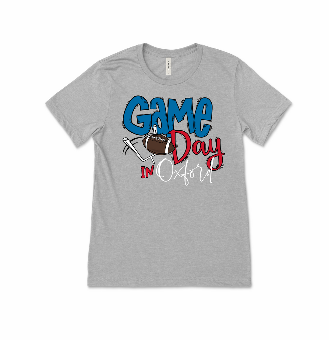 Game Day Tee - Ole Miss - Premium T-Shirts from Pat's Monograms - Just $20! Shop now at Pat's Monograms