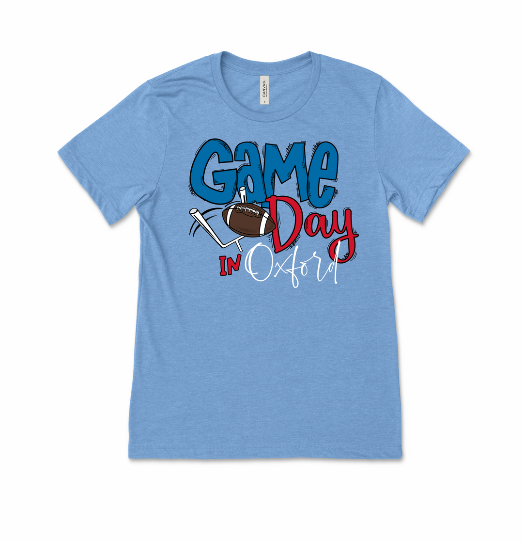 Game Day Tee - Ole Miss - Premium T-Shirts from Pat's Monograms - Just $20! Shop now at Pat's Monograms
