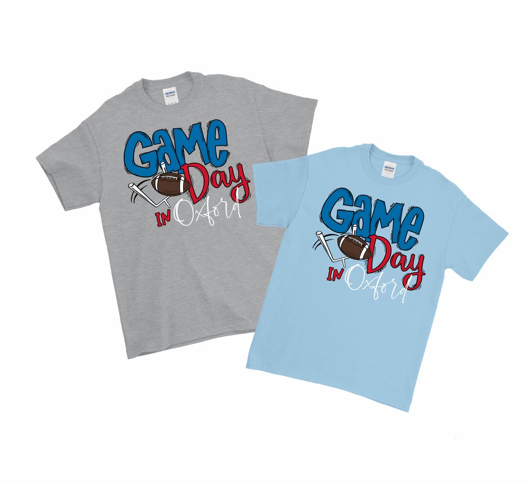 Game Day Tee - Ole Miss - Premium T-Shirts from Pat's Monograms - Just $20! Shop now at Pat's Monograms