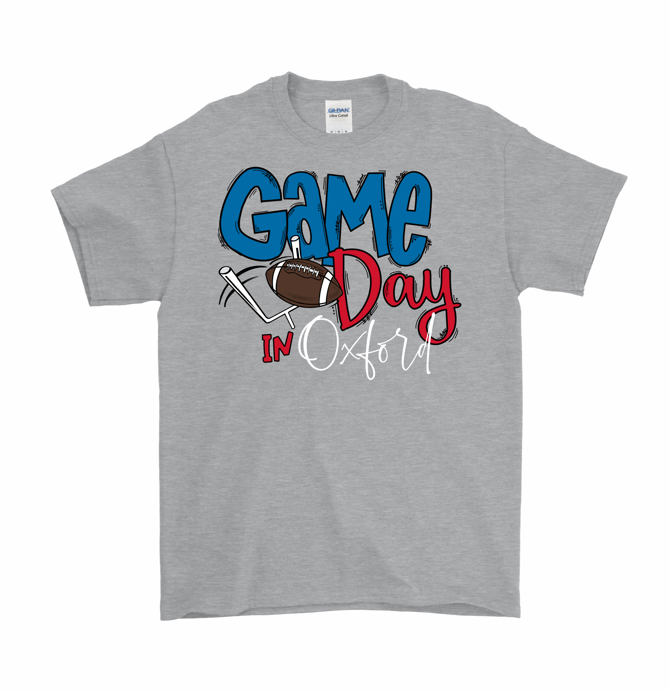 Game Day Tee - Ole Miss - Premium T-Shirts from Pat's Monograms - Just $20! Shop now at Pat's Monograms