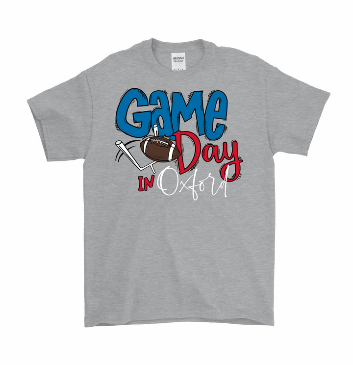 Game Day Tee - Ole Miss - Premium T-Shirts from Pat's Monograms - Just $20! Shop now at Pat's Monograms