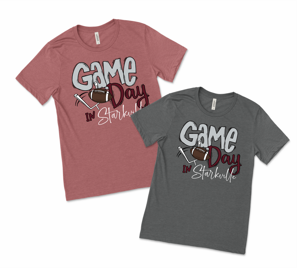 Game Day Tee - MS State - Premium T-Shirts from Pat's Monograms - Just $22! Shop now at Pat's Monograms