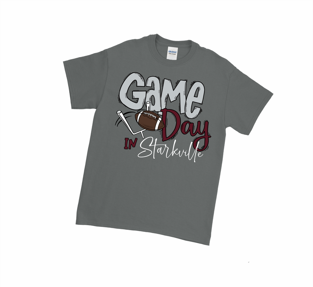 Game Day Tee - MS State - Premium T-Shirts from Pat's Monograms - Just $22! Shop now at Pat's Monograms