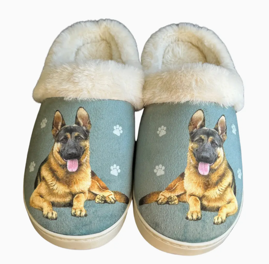German Shepherd Snuggs Slippers - Premium Slippers from E&S Pets - Just $24.95! Shop now at Pat's Monograms