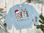 Custom Claus Sweatshirt for Grandma, Mama, Aunt, Nanny - Premium Clothing from Pat's Monograms - Just $0! Shop now at Pat's Monograms