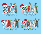 Custom Claus Sweatshirt for Grandma, Mama, Aunt, Nanny - Premium Clothing from Pat's Monograms - Just $0! Shop now at Pat's Monograms