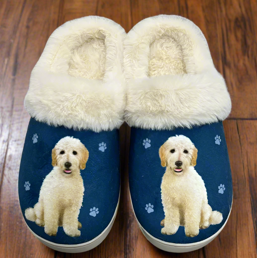 Goldendoodle Snuggs Slippers - Premium Slippers from E&S Pets - Just $24.95! Shop now at Pat's Monograms