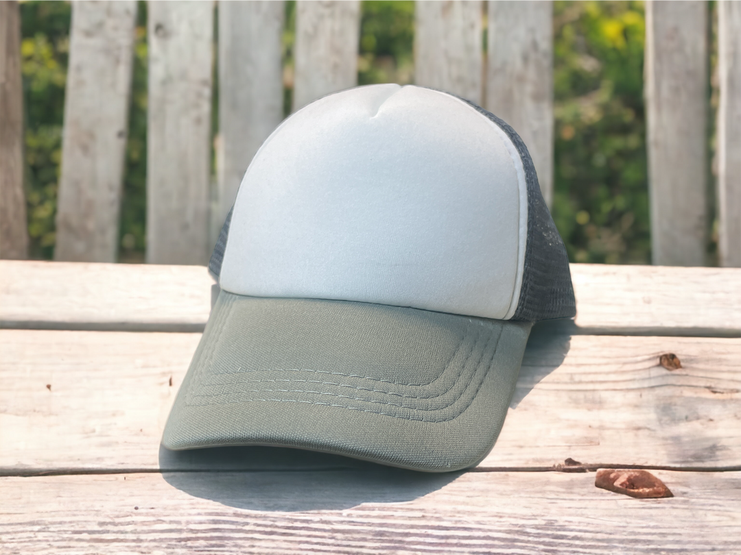 Baby Foam Front Trucker Caps - Premium Baby Accessories from Tiny Trucker Co - Just $16.95! Shop now at Pat's Monograms