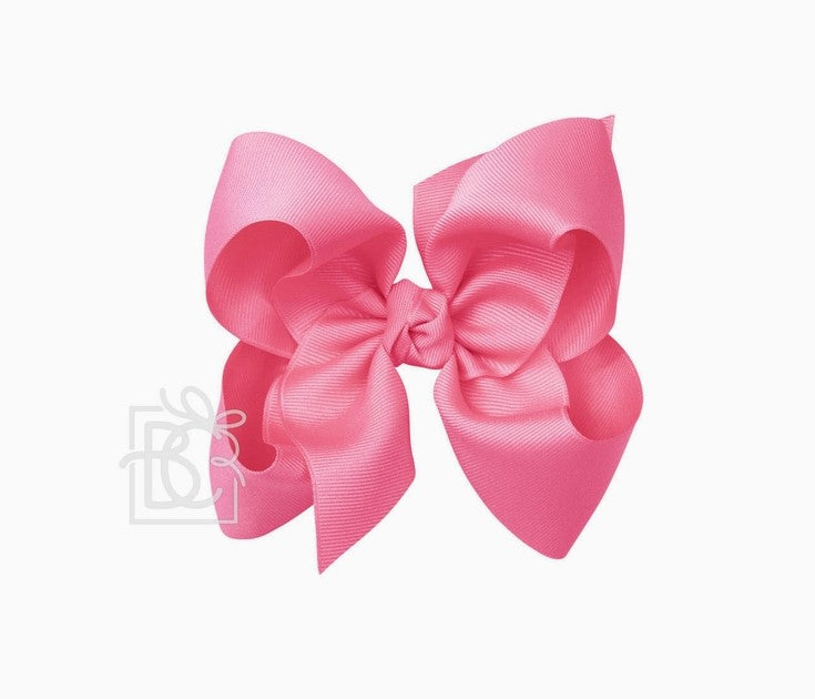 5.5" Monogrammable Hair Bow - Premium Hair Bows from Beyond Creations, LLC - Just $12.95! Shop now at Pat's Monograms