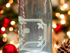 Santa's Milk Glass Bottles - Premium drinkware from Pat's Monograms - Just $12.95! Shop now at Pat's Monograms