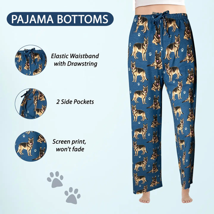 German Shepherd Pajama Pants - Premium Pajamas from E&S Pets - Just $26.95! Shop now at Pat's Monograms