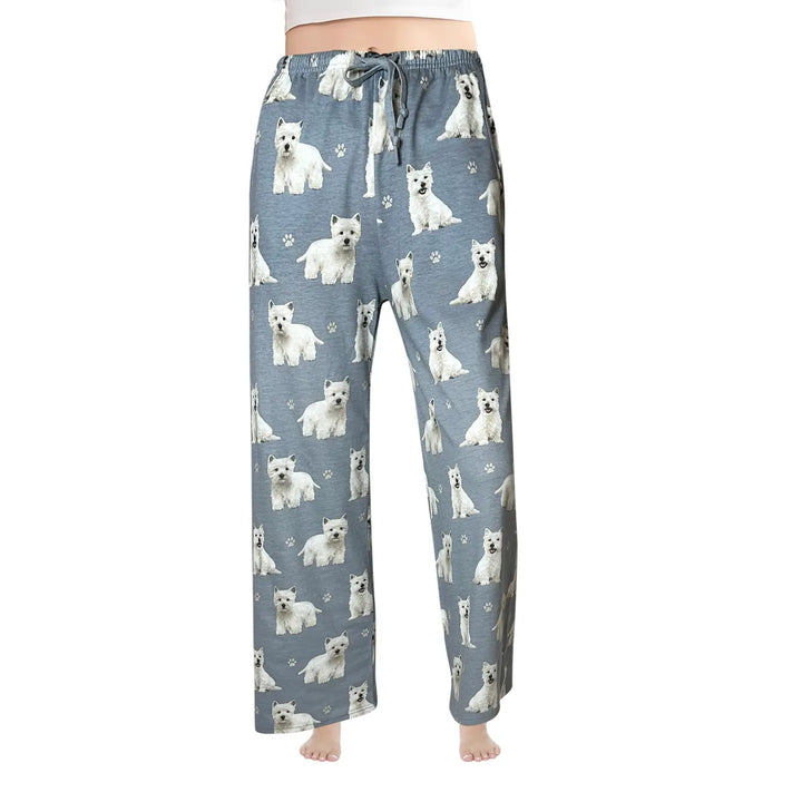 Westie Pajama Pants - Premium Pajamas from E&S Pets - Just $26.95! Shop now at Pat's Monograms