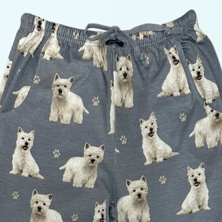 Westie Pajama Pants - Premium Pajamas from E&S Pets - Just $26.95! Shop now at Pat's Monograms